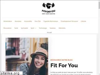 fitforyou.fr