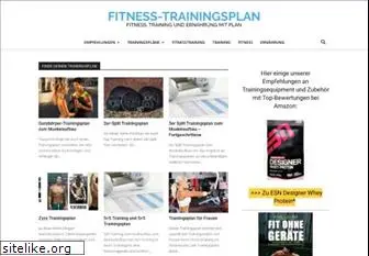 fitness-trainingsplan.de