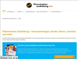 fitnesstrainer-ausbildung.info