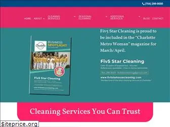 fiv5starhousecleaning.com