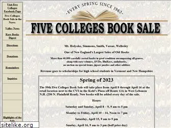 five-collegesbooksale.org