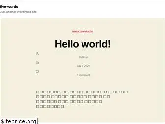 five-words.com.au