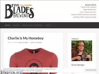 fivebladesbrewing.com