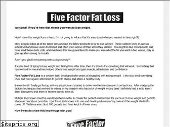 fivefactorfatloss.com