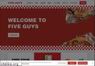 fiveguys.co.uk