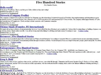 fivehundredstories.com