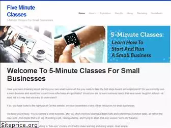 fiveminuteclasses.com