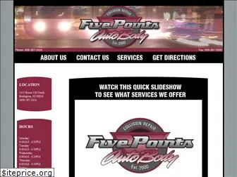 fivepointsautobody.com