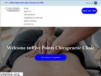fivepointschiropracticclinic.com