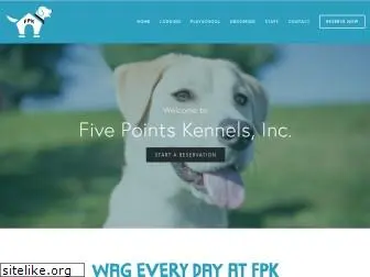 fivepointskennels.com