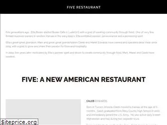 fiverestaurantmhk.com