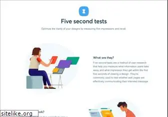 fivesecondtest.com