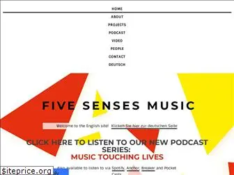 fivesensesmusic.org