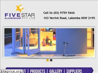 fivestaraluminium.com.au