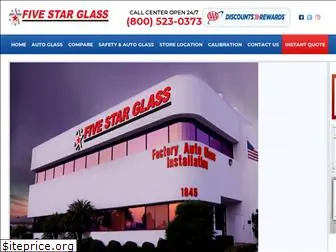 fivestarautoglass.net