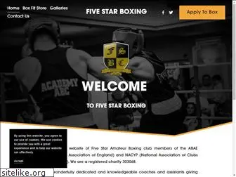 fivestarboxing.co.uk
