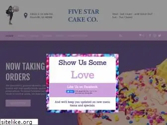 fivestarcakeco.com