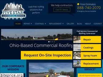 fivestarcommercialroofing.com