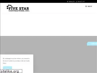 fivestarcontractors.com