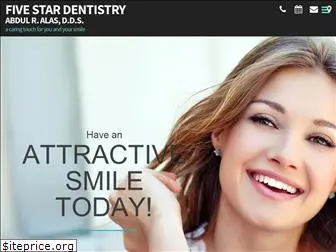 fivestardentistry.com