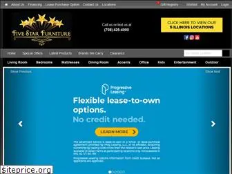fivestarfurniturestore.com