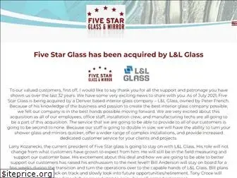 fivestarglass.com