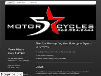 fivestarmotorcycles.com