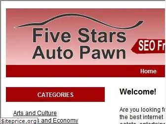 fivestarsautopawn.com