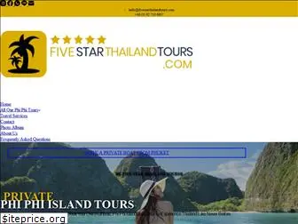 fivestarthailandtours.com