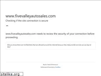 fivevalleyautosales.com