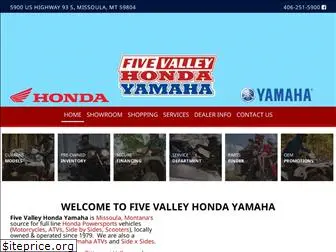 fivevalleyhondayamaha.com