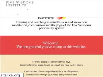 fivewisdomsinstitute.com