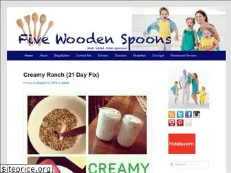 fivewoodenspoons.com
