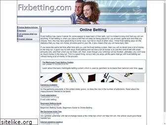 fixbetting.com