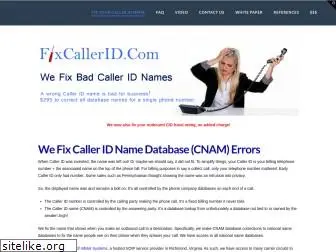 fixcallerid.com