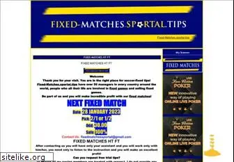 fixed-matches.sportal.tips