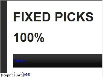 fixed-picks.com