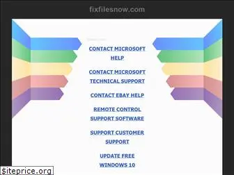 fixfilesnow.com