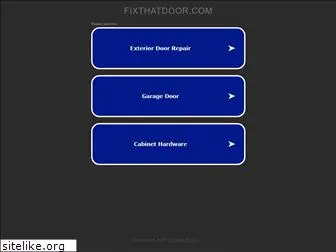 fixthatdoor.com