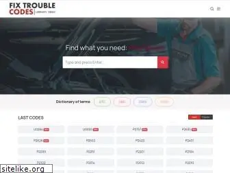 fixtroublecodes.com
