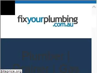 fixyourplumbing.com.au