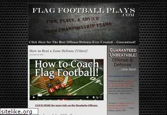 flagfootballplays.com