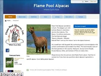 flamepoolalpacas.com