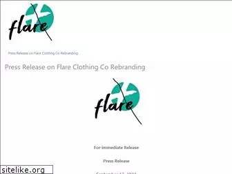 flareclothingco.com