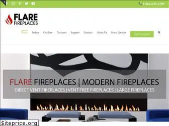 flarefireplaces.com