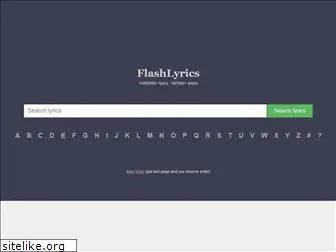 flashlyrics.com