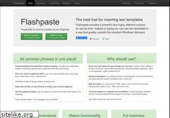 flashpaste.com
