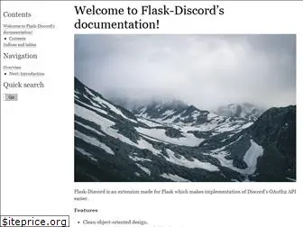 flask-discord.readthedocs.io