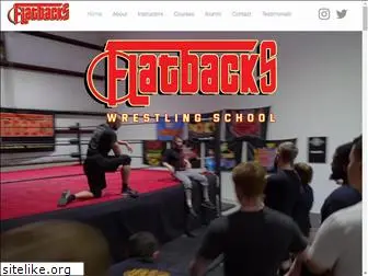 flatbackswrestlingschool.com