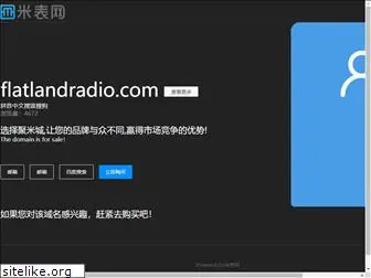 flatlandradio.com